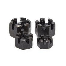 Black oxide coating Hexagon slotted castle nuts GB6178