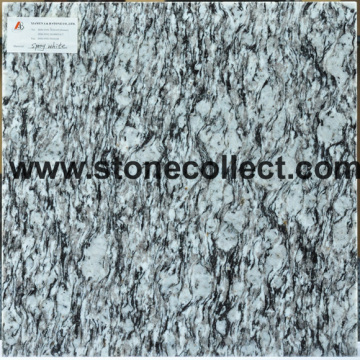 Spray White (Sea Wave) Granite Tiles / Slabs