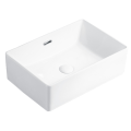 Modern Rectangular Top Counter Bathroom Basin