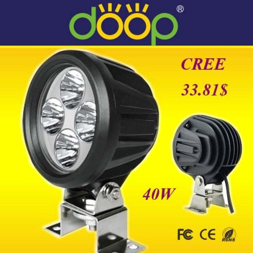 4.7" Round 40w cree led work light, car led work light 12v , 40w led work light