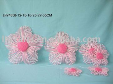 Rattan flower stick