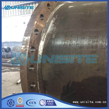 Straight Structural Steel Pipe With Flange