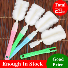 29cm Long PP Sponge Baby Bottle Brush Cleaning Cup Brush