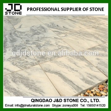 sandblasted finish cloud grey marble tiles/ pool coping tile