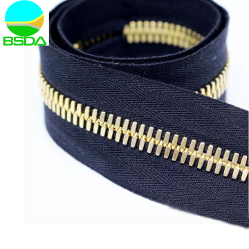 Corn Teeth Heavy Duty Brass Zipper Metal Wholesale
