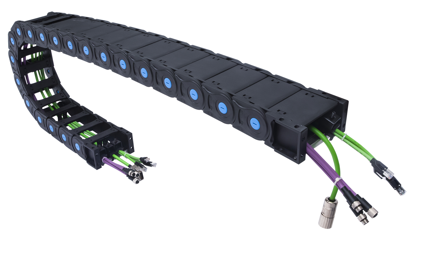 Bridge type plastic cable carrier Bridge type plastic cable carrier