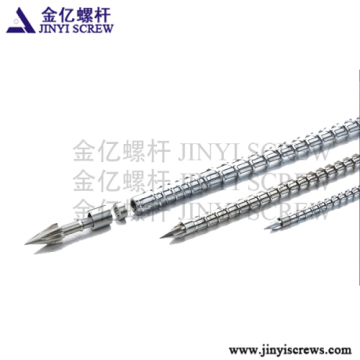 Plastic Machinery Nitriding Screw 