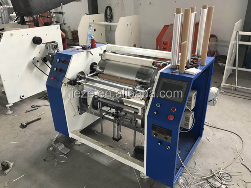 Aluminium Foil Roll/Cling Film Roll Rewinder Machine