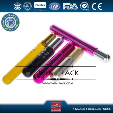 10ml glass roller bottle with round bottom and cap