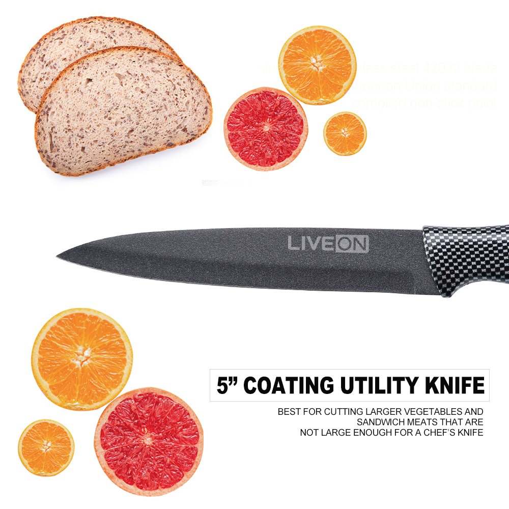 5`` COATING UTILITY KNIFE STAINLESS STEEL