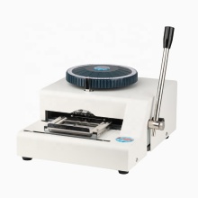 52 Characters Dog Tag Embosser Steel Aluminium Metal Stamping Machine