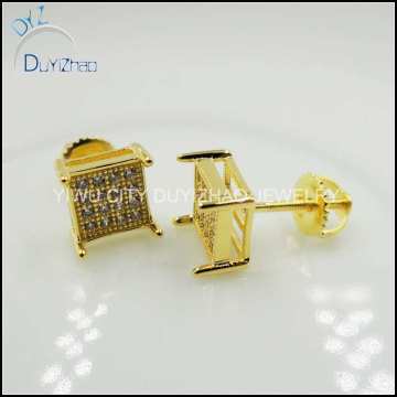 latest stud gold earrings design, 24k gold dubai jewelry sets