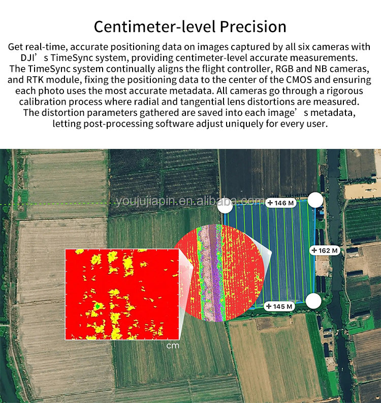 P4 Multispectral Phantom 4 Multispectral a high-precision drone for agriculture missions environmental monitoring etc