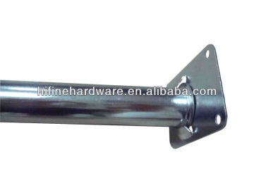 Adjustable closet rod