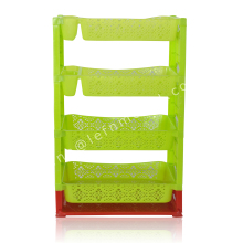 Customized Plastic Display Vegetable Rack Mould