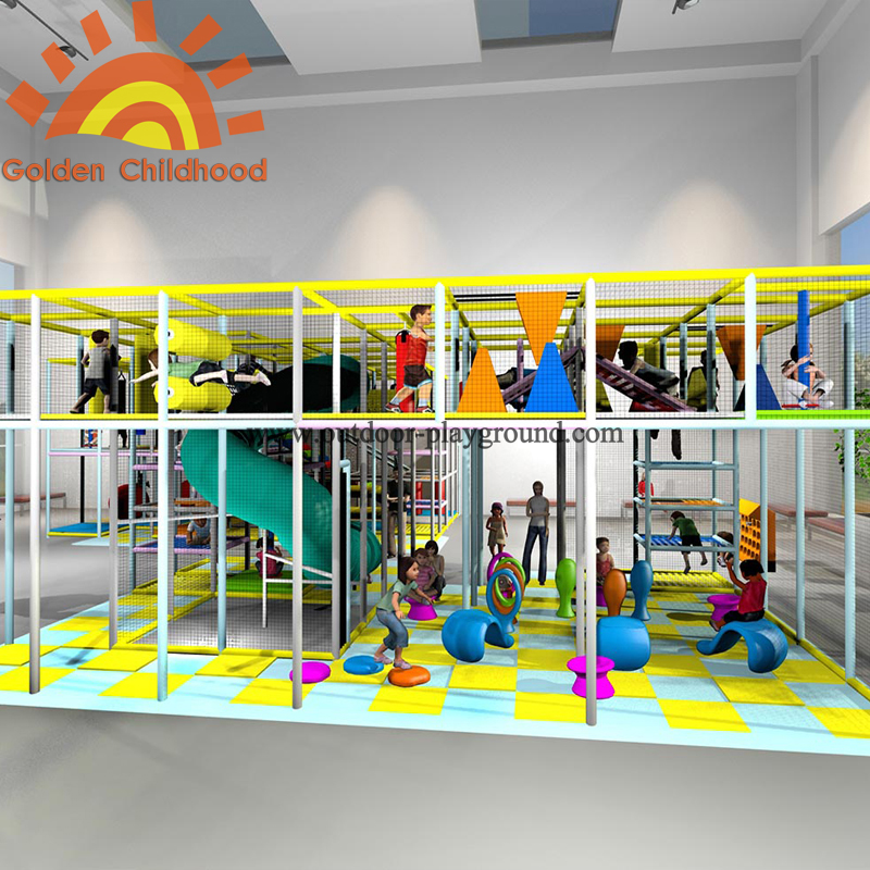 large play structure indoor playground for sale