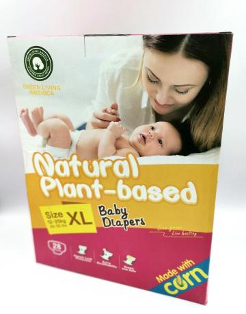 100% biodegradable baby diapers