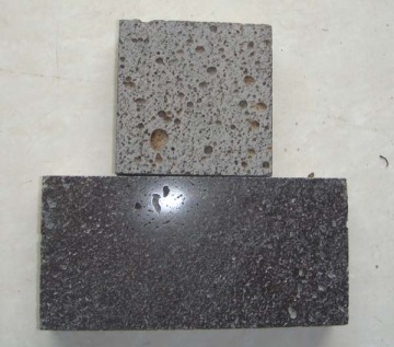 Volcanic lava stone flooring tiles
