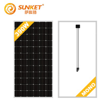 Monofoniczny panel słoneczny 370w 390w pv o wysokiej wydajności