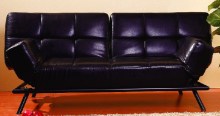 Leather Sofa bed, sleeper lounge