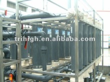 seawater desailination water treatment for human consumption on seagoing ships and submarines