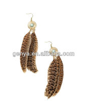 Fashion parrot feather Earring