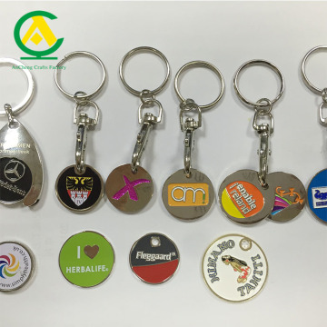 Customized Color Filled Souvenir Token Coins