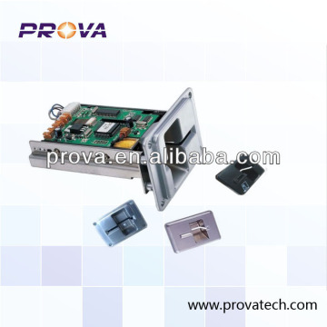 Manual IC/RF card reader/writer for kiosk