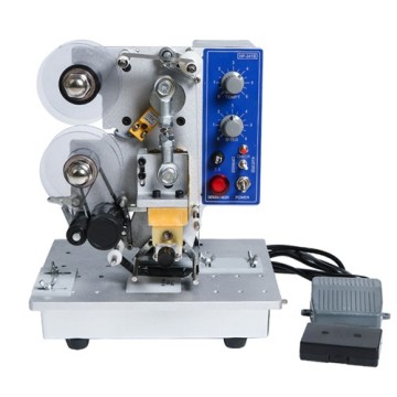 Semi-Automatic Electric Hot Stamp Ribbon Code Printer