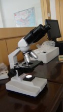 Biological Video Microscope with CCD Camera