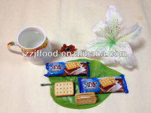 chocolate and cream sandwich biscuit