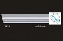 Leaves Pattern Polyurethane Coving