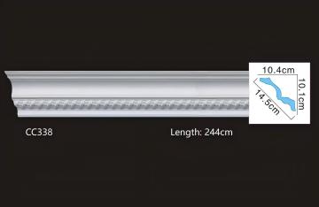 Leaves Pattern Polyurethane Coving