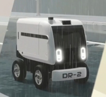 2024 Outdoor Delivery Robots: University Package Delivery with Unmanned APP Control