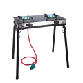 Glass Two Propane Gas Burner Gas Cooktop