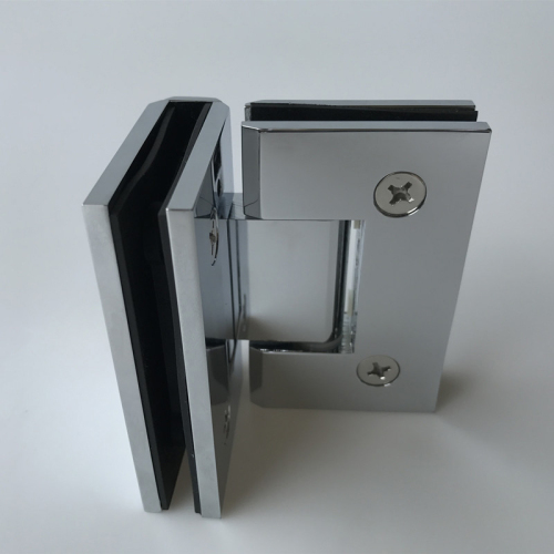 Quality Brass 90 Degree Glass to Glass Hinge