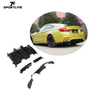 Golf 7.5 Carbon Fiber Car Front Bumper Lip Spoiler for Volkswagen Golf7.5 GTI Hatchback 2017-2019
