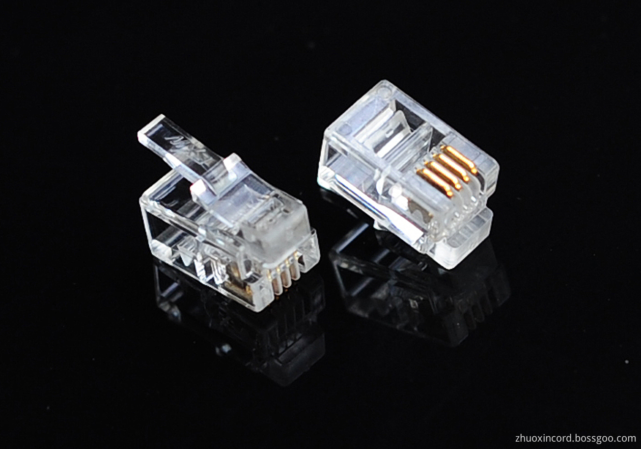 RJ11 Modular Connector 4 Pin