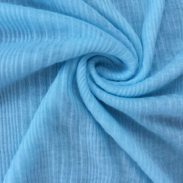 Rayon viscose fancy jacquard soft rib fabric