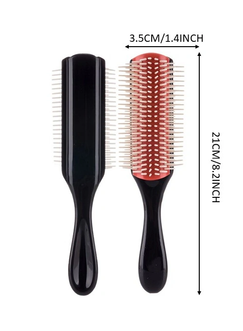 9 Rows Brush Detangling, Blow-Drying, Styling & Smoothing The Hair Brush