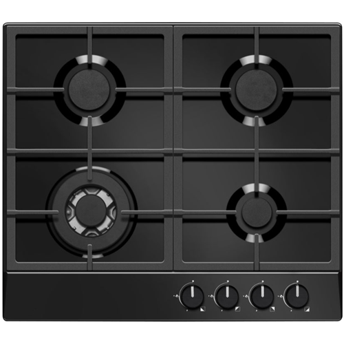 Portugal Gas Cookers Black Glass