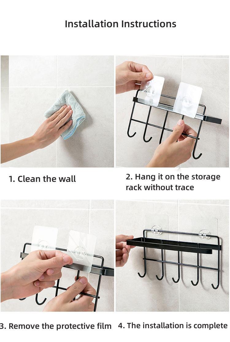 Sorunsuz Demir Havlu ve Rulo Kağıt Rafı Seamless Iron Towel and Roll Paper Rack