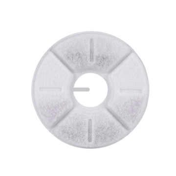 Pet water dispenser round filter chip