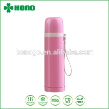500ML Double Wall Bullet Type Vauum Flask/ Bullet Thermos With Lifting Rope