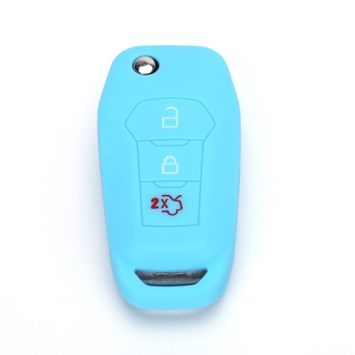 Ford 3 Buttons Silicone Remote Key Cover