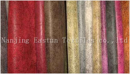 ND Golden-Plating   Suede Fabric Escf-516-2