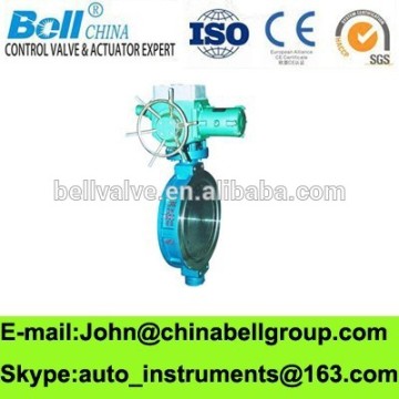 Electric Wafer Hard Seal Butterfly Valve / Oil and Gas Butterfly Valves