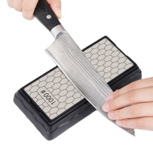 Non-Slip Diamond Sharpening Stone with Angle Guide