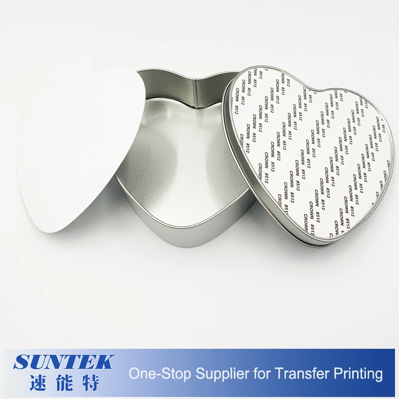 Sublimation Blank Heart Metal Tin