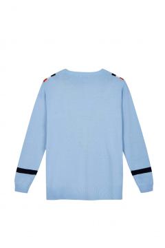 Women's Knitted Intarsia Set Outfits Tracksuit Pullover